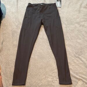 Cambivo Medium Charcoal Gray Leggings NWT
